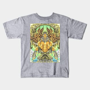 Uranus Engraving Surrealism Art Kids T-Shirt